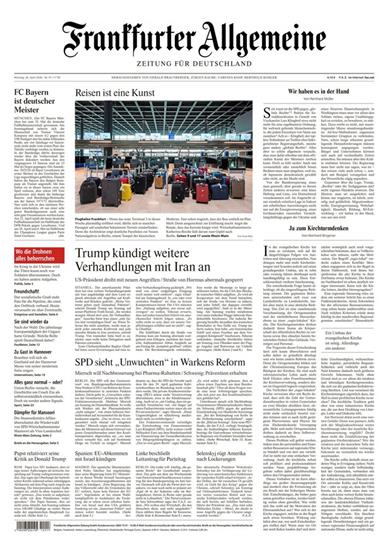 FAZ Frankfurter Allgemeine Mo-Sa Ausgabe 2026017