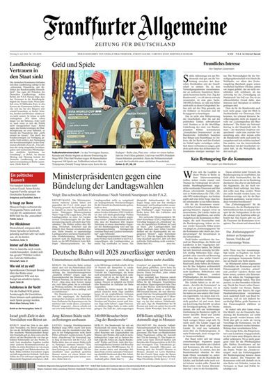 FAZ Frankfurter Allgemeine Mo-Sa Ausgabe 2026024