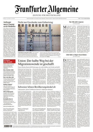 FAZ Frankfurter Allgemeine Mo-Sa Ausgabe 2026025