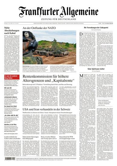FAZ Frankfurter Allgemeine Mo-Sa Ausgabe 2026026