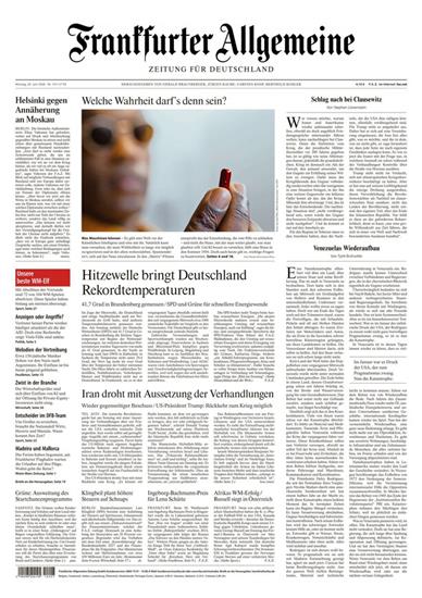 FAZ Frankfurter Allgemeine Mo-Sa Ausgabe 2026027