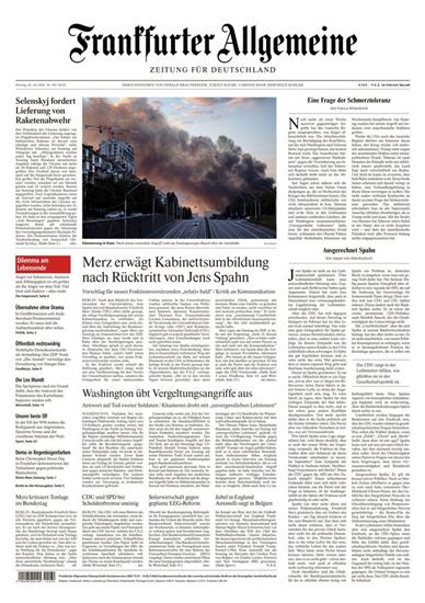 FAZ Frankfurter Allgemeine Mo-Sa Ausgabe 2026030