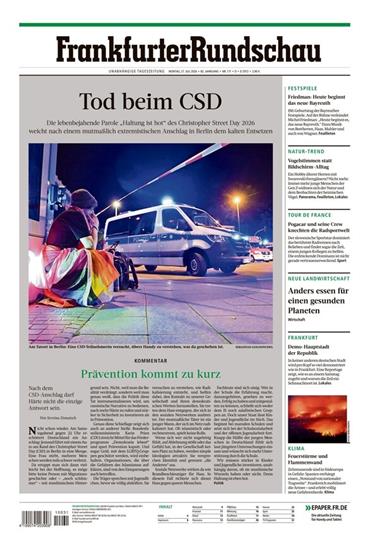 Frankfurter Rundschau Ausgabe 2026031