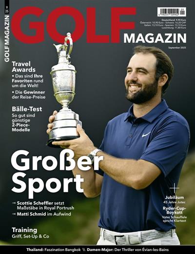 Golf Magazin Ausgabe 2025009