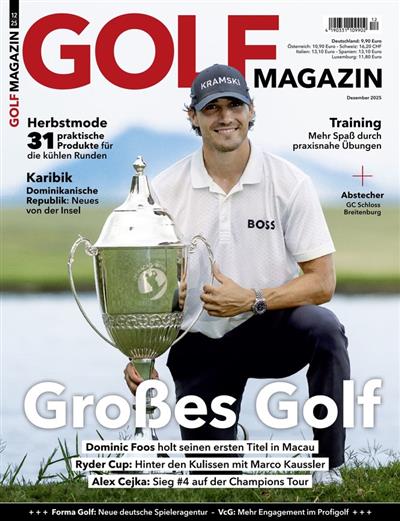 Golf Magazin Ausgabe 2025012