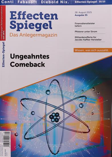 Effecten-Spiegel Ausgabe 2025035