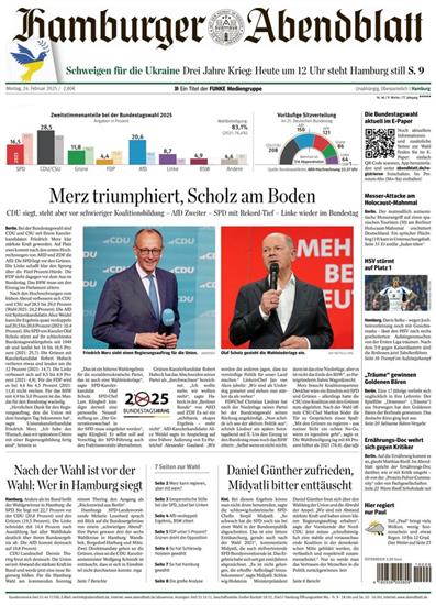 Hamburger Abendblatt Ausgabe 2025009