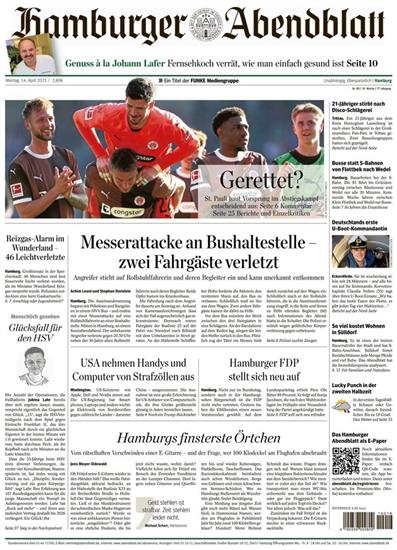 Hamburger Abendblatt Ausgabe 2025016