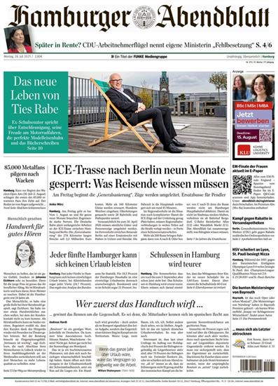 Hamburger Abendblatt Ausgabe 2025031