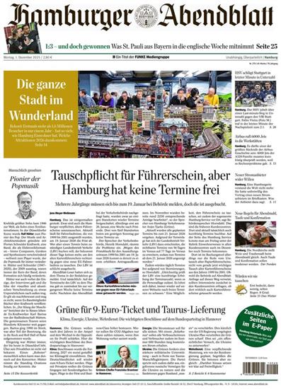 Hamburger Abendblatt Ausgabe 2025049