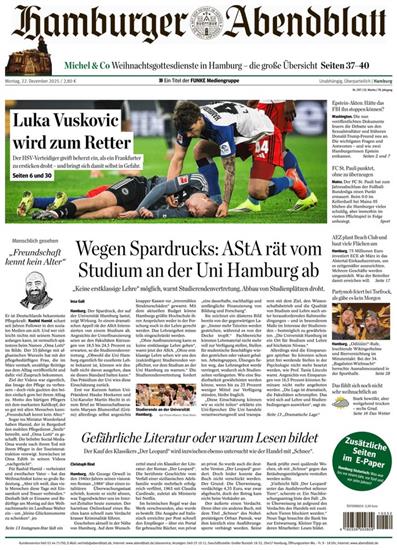 Hamburger Abendblatt Ausgabe 2025052