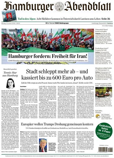 Hamburger Abendblatt Ausgabe 2026004