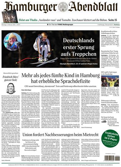 Hamburger Abendblatt Ausgabe 2026007