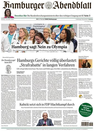 Hamburger Abendblatt Ausgabe 2026023