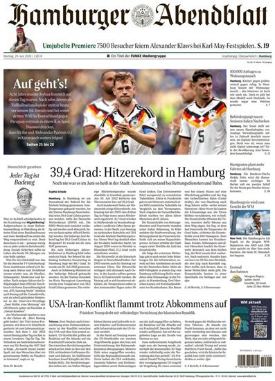 Hamburger Abendblatt Ausgabe 2026027