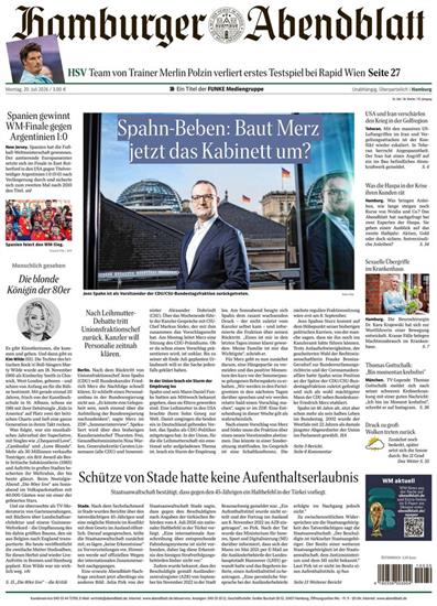 Hamburger Abendblatt Ausgabe 2026030