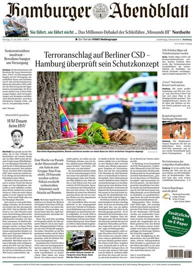 Hamburger Abendblatt Ausgabe 2026031