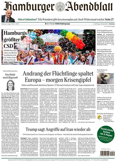 Hamburger Abendblatt Ausgabe 2026032