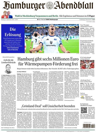 Hamburger Abendblatt Ausgabe 2026039