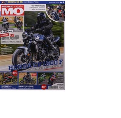 MO Motorrad Magazin Ausgabe 2026009