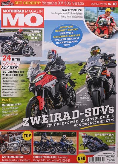 MO Motorrad Magazin Ausgabe 2026010