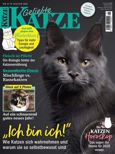 Geliebte Katze Ausgabe 2026001