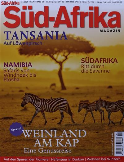 Süd-Afrika Magazin Ausgabe 2025003