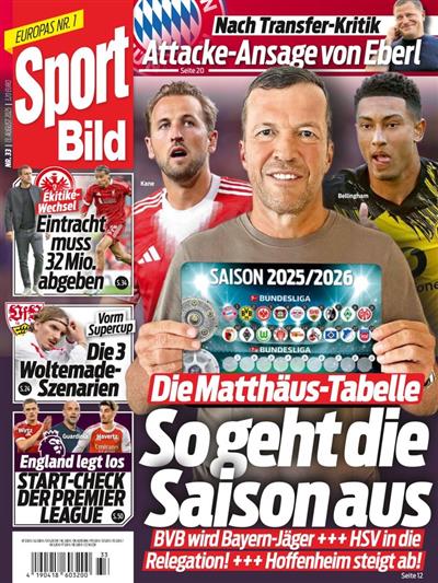 Sport Bild Ausgabe 2025033