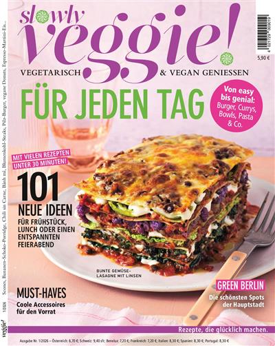 Slowly Veggie! Ausgabe 2026001