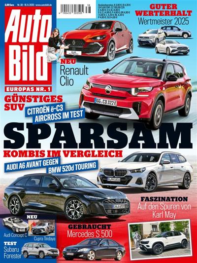 Auto Bild Ausgabe 2025038