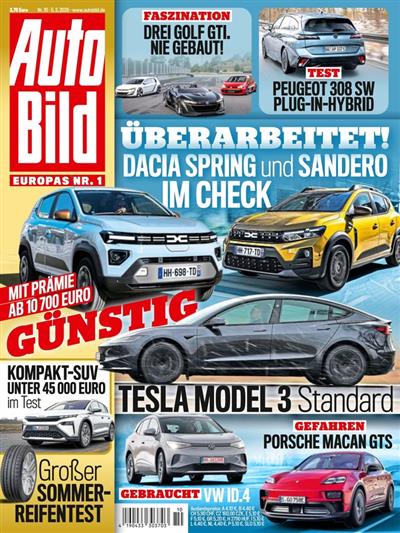 Auto Bild Ausgabe 2026010