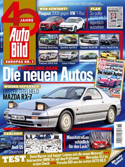 Auto Bild Ausgabe 2026011