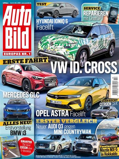 Auto Bild Ausgabe 2026013