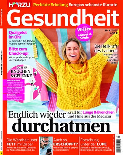 HörZu Gesundheit Ausgabe 2025004