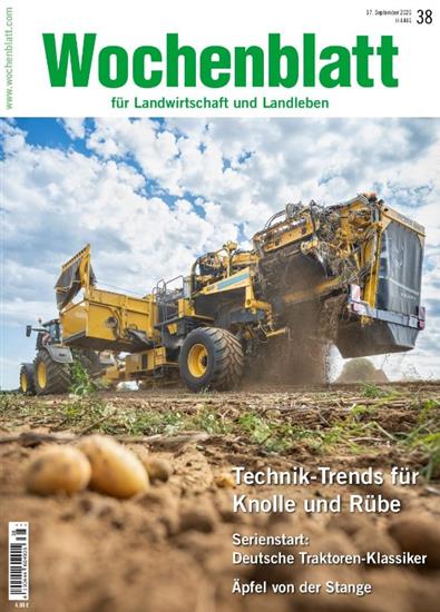 Wochenblatt für Landwirtschaft und Landleben Ausgabe 2026038