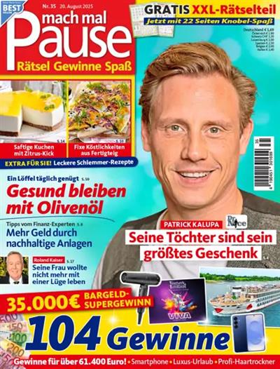 Mach mal Pause Ausgabe 2025035