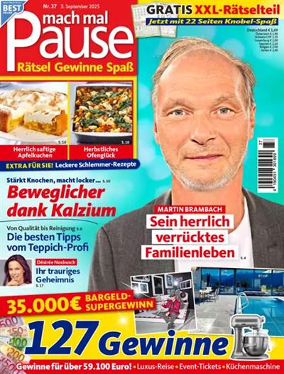 Mach mal Pause Ausgabe 2025037