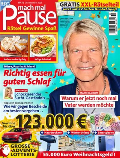 Mach mal Pause Ausgabe 2025051