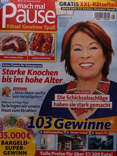 Mach mal Pause Ausgabe 2026001