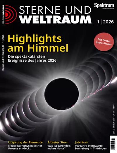 Sterne und Weltraum Ausgabe 2026001