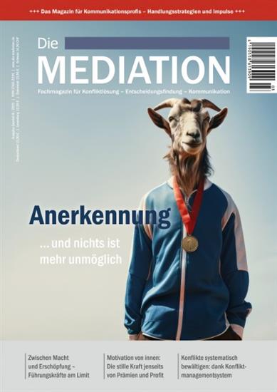 Die Mediation Ausgabe 2026003