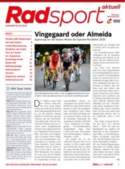 Radsport aktuell Ausgabe 2025031