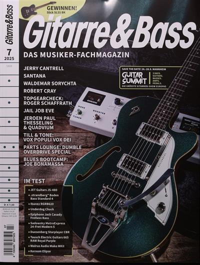 Gitarre & Bass Ausgabe 2025007