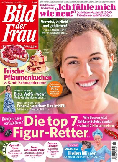 Bild der Frau Ausgabe 2025031