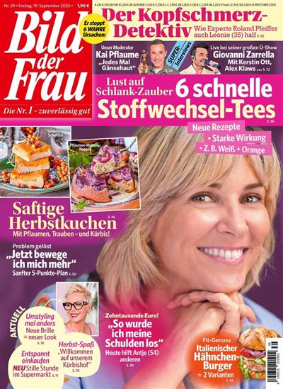 Bild der Frau Ausgabe 2025039