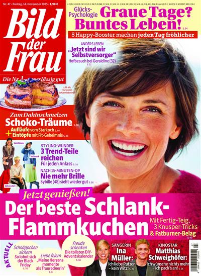 Bild der Frau Ausgabe 2025047