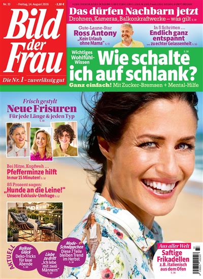 Bild der Frau Ausgabe 2026033