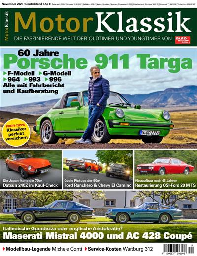 Motor Klassik Ausgabe 2025011