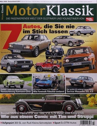 Motor Klassik Ausgabe 2026003