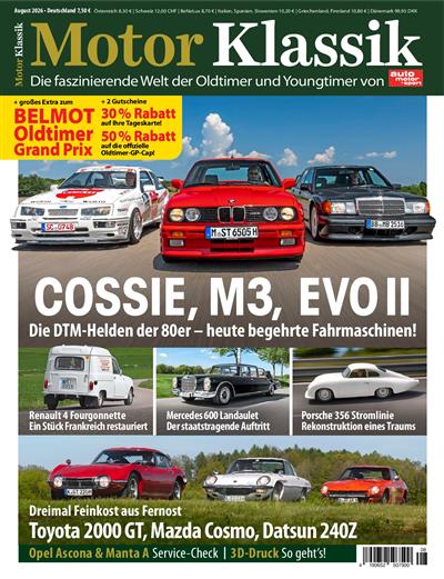 Motor Klassik Ausgabe 2026008
